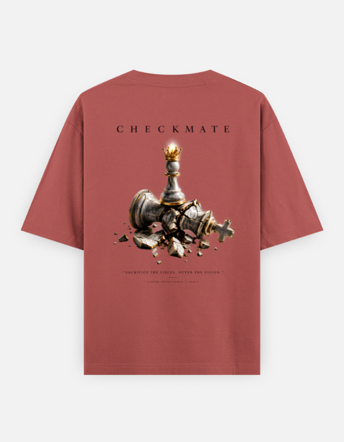 GRANDMASTER SERIES // "CHECKMATE" Heavyweight Oversized Tee